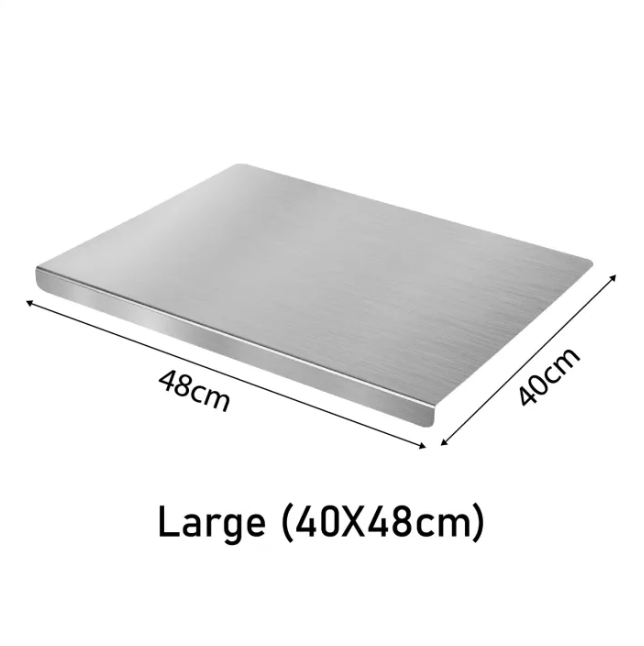 Pure Stainless Steel Cutting Board