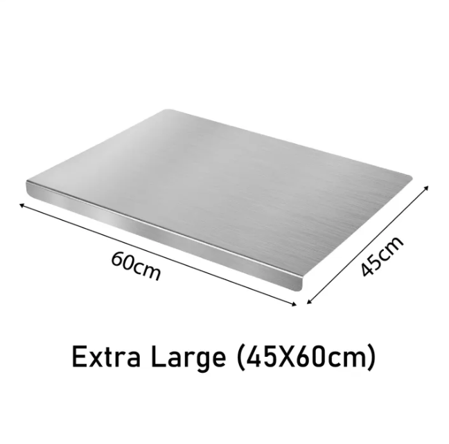 Pure Stainless Steel Cutting Board