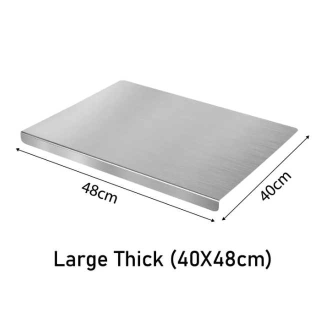 Pure Stainless Steel Cutting Board