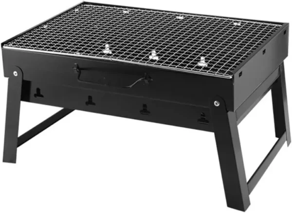 Portable Foldable Charcoal BBQ Grill Outdoor Barbecue Machine for Camping, Picnic, Garden, and Home Use | Compact & Easy-to-Carry BBQ Cooking Tool - Image 3