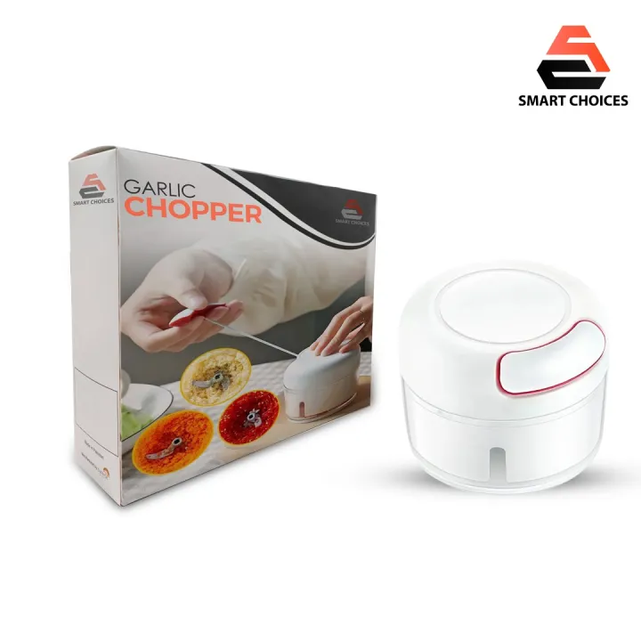 5-Blade Manual Food Chopper | Hand-Pulled Speedy Chopper for Effortless Vegetable & Meat Cutting | Multi-Purpose Manual Chopper Machine for Onions, Garlic, Fruits, and More